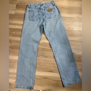 Vintage Wrangler Women’s Denim Jeans - Light Blue